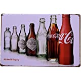 Coke Cola Bottle Revolution Metal Tin Sign Posters Diner Pub Restaurant Decor